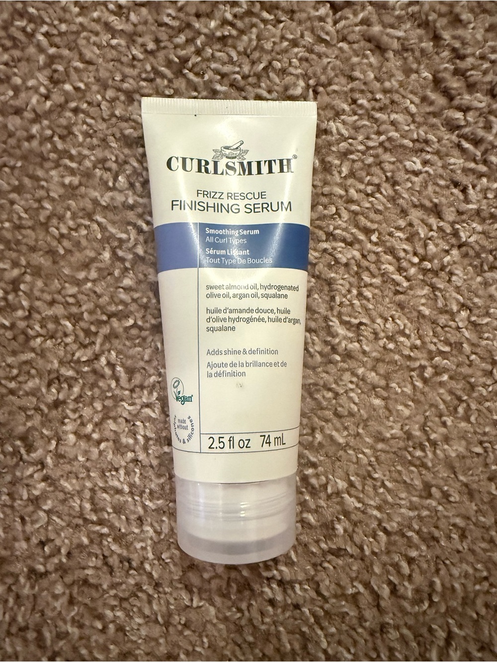 Frizz Rescue Finishing Serum - White/Blue